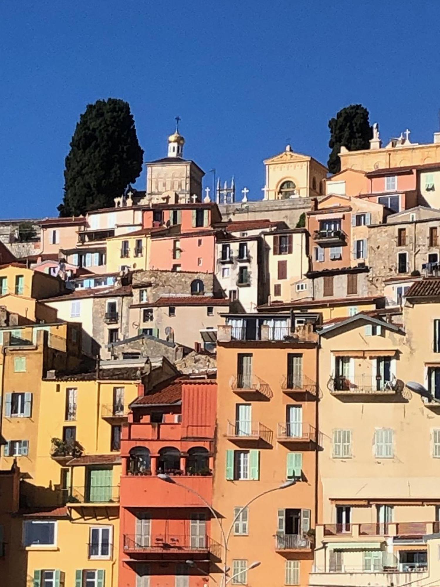 Welcome In The Cozy Blue Nest Pedestrian Menton Luaran gambar
